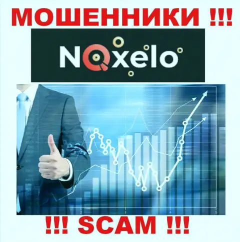 Тип деятельности мошеннической компании Noxelo - это Брокер