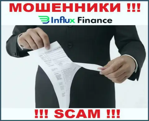 InFluxFinance не смогли получить разрешения на осуществление своей деятельности - это ШУЛЕРА