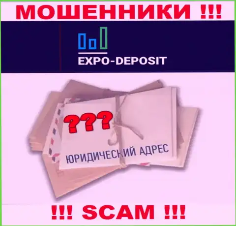 Наказать мошенников Expo-Depo Com вы не сумеете, т.к. на интернет-ресурсе нет сведений касательно их юрисдикции