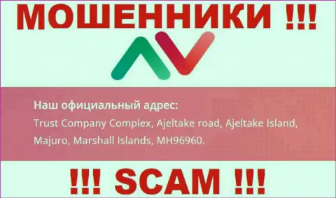 Не работайте с организацией ФорексОрг Ил - указанные интернет-мошенники пустили корни в офшорной зоне по адресу: Trust Company Complex, Ajeltake Road, Ajeltake Island, Majuro, Marshall Islands MH96960