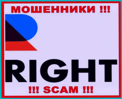 Right - это SCAM ! МОШЕННИК !!!