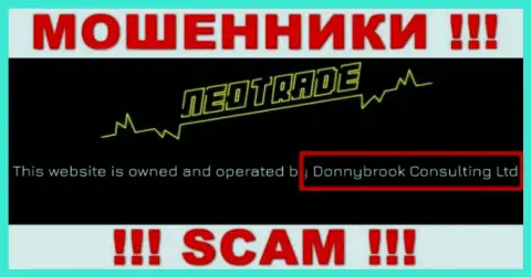 Владельцами Neo Trade является компания - Donnybrook Consulting Ltd