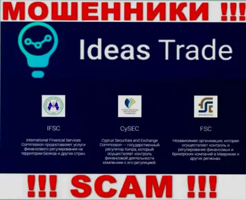 Незаконные комбинации Ideas Trade прикрывает жульнический регулятор - CySEC