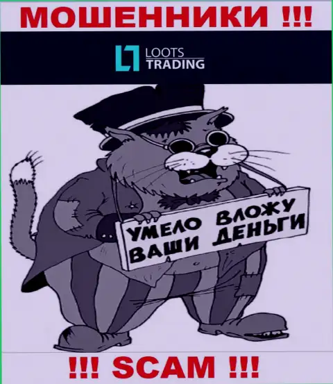 Loots Trading это МОШЕННИКИ !!! Слишком опасно вестись на увеличение депозита