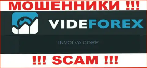 VideForex Com - это ЖУЛИКИ, а принадлежат они Инволва Корп