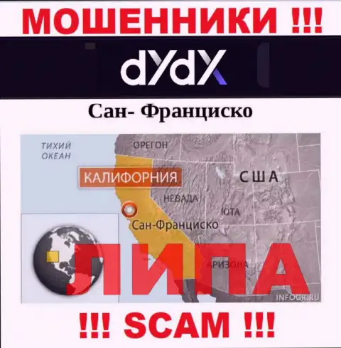 dYdX это МОШЕННИКИ !!! Публикуют неправдивую инфу относительно их юрисдикции