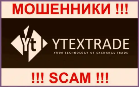 Лого мошеннического ФОРЕКС брокера YtexTrade